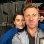 Kevin McKidd Instagram - Me and Ellster McDellster! Been quite the road Ell. You are missed, queen. Till we see you again !! Xoxox @greysabc #badass #ellenpompeo