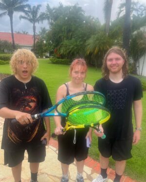 Kevin McKidd Instagram - banana boating..tennis in the rain..birthday celebrations, so many magical memories made! Thank you  @casadecampodr & @howelltalentrelations
#casadecamporesort & #DominicanRepublic
 #travelpartner