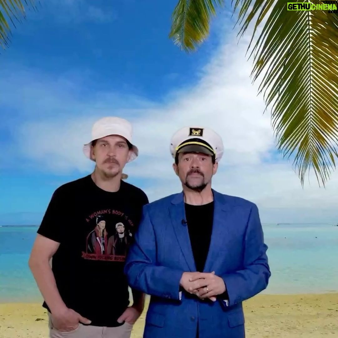 Kevin Smith Instagram - Snootchie bootchies, fellow sailors of the high seas! With just one hundred and fifty-six days ‘til we get our “Gilligan” on, we’re stoked to announce the latest additions to our lineup! We’ve got a whole bunch of rad plans lined up to keep you cats busy on that ship, from killer activities to epic podcasts and some seriously cool stuff you can only get on Cruise Askew. Haven’t booked your spot yet? Seriously, what are you waiting for?! It’s time to jump on board the Cruise Askew adventure before it sails away without ya, BOOK NOW! Click the link in our bio to explore what your days on board will look like. Get ready for a wild ride!