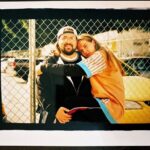 Kevin Smith Instagram - Me and @jaymewes… 1) 22 years ago on the Los Angeles set of @jayandsilentbob STRIKE BACK (photo by @samosier). 2) 1 month ago at @fanboy_expo in Knoxville. Personally or professionally, we always stand by one another. #KevinSmith #jasonmewes #jaymewes #jayandsilentbobstrikeback #jayandsilentbob
