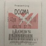 Kevin Smith Instagram - I’ve got… 2 TICKETS TO PARADISE! #ThatKevinSmith #dogma #jayandsilentbobstrikeback #movietickets #movieticket #stubs #ticketstub #ticketstubs