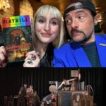 Kevin Smith Instagram - For Father’s Day, I took my only begotten child @harleyquinnsmith to see @sweeneytoddbway! It wasn’t life imitating art so much as life imitating a movie I made 20 years ago, with me being #benaffleck and Harley standing in for @raquelxcastro. Sweeney has always been my favorite musical - so much so that I’ve seen the show five different times. And this production of the @realsondheim classic was my favorite, with @annaleighashford absolutely crushing it as an hysterical Mrs. Lovett and @joshgroban making a heartbreaking Benjamin Barker. After joining us for some shopping at @mooshoes_nyc and @orchardgrocer and an excellent lunch at @pskitchennyc, future son-in-law @austinzajur skipped the show so Harley and I could Daughter-and-Dad it in seats so close to the stage, I could’ve stolen a meat pie from @gatenm123. Back in the day, my Dad partly parented by sharing with me the media he loved, and I’ve always tried to follow his example by doing the same with my kid. Bringing Harley to Todd was a longtime dream of mine - so checking off this Broadway box made it a meaningful Father’s Day for this particular Mother Fucker. Harley, you’re the best daughter I could ever hope for, Kiddo. Thank you for not only making me a Dad, but for making me the kind of Dad that would’ve made my Father feel like he succeeded. #KevinSmith #harleyquinnsmith #sweeneytodd #austinzajur #fathersday