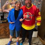 Kevin Smith Instagram – I had *such* a great time doing #2bears1cave with the hysterically real @bertkreischer! This was instantly an all-time fave podcast for me with a kindred spirit. We covered so many topics and material over nearly 3 hours that just flew by. Check it out on the @ymhstudios @youtube channel now and watch my face: it’s full of legit joy. I could giddily spend hours guessing his alternative movie titles derived solely from a flick’s plot points (for example: “BenAndMattGetWings”). Only thing missing: @seguratom (who I also had a blast with in November on the  #yourmomshousepodcast). This whole episode reminded me of the heady days of #smodcast with @samosier and made me wanna get back into weekly podcasting. Give it a watch/listen if you’ve got a few hours to spare (and go see #themachine in theaters this weekend). #KevinSmith #bertkreischer #yourmomshouse