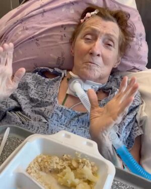Kevin Smith Instagram - My Mom has been in the hospital over a month now for what has been a harrowing series of medical emergencies that almost took from me and my family the most important and beloved person I’ve ever known. Elevated blood pressure and heart rate brought her in, which the doctors tried to control with drugs and fluids for 2 weeks. That’s when pneumonia crept in to complicate matters. Then Mom complained about a stomach ache, which turned out to be a perforated bowel, requiring emergency surgery to save her life. She was knocked out on Fentanyl for more than a week after that, during which they put 2 stents in her kidneys and gave her a tracheostomy to assist in her labored breathing. But through it all, the 77 year old Amazing Grace fought for life and refused to succumb to her series of physical traumas. Yesterday, after over a month, they finally removed the feeding tube from her nose, putting her a giant step toward getting out and going home. And though it’s resulted in an almost adorable Munhkin-sounding voice, we’re hoping the trach tube gets removed next week, at which point she can be moved to a facility closer to home. Mom has been shockingly strong throughout her terrifying trial, so I had to share her delightful dance (shot by @virginia_in_vienna) celebrating the removal of the tube from her nose! Many thanks to the Floridian health care professionals - both the doctors and the nurses - who’ve worked so hard to keep my Mom on the sunny side of the ground! And while I’ve traveled to and from the Sunshine State tons of times in the last month to be there for and with Grace (including a trip with @harleyquinnsmith), my massive appreciation and all my love go out to my brother Don and my sister Virginia for their constant care and omnipresence at Mom’s bedside. I don’t wanna jinx it, but the prognosis is finally looking good for Mom - who just dreams of being back home with her kitty-cat, Princess. When she’s well enough to travel, you better believe we’re having a celebration for Amazing Grace at @smodcastlecinemas (including a screening of her favorite film, The Sound of Music)! It’s gonna be an extra special Mother’s Day this Sunday! #kevinsmith #mom