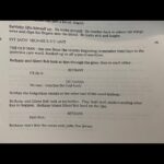 Kevin Smith Instagram - DOGMA: THE LOST SCENE! A moment that never made even the first cut of my fourth film featured Bethany (played by the always amazing #lindafiorentino ) and Silent Bob facing off against the Golgothan Shit Demon at the hospital where God was trapped inside the John Doe Jersey body. In this omitted beat, Bethany gives a scared Silent Bob a Star Wars-ian kiss for good luck and tells him to stall NoMan (I’ve included that section of the script so you can see how it all played out). The moment would’ve been lost forever were it not for the @darren_michaels_photographic on-set stills that have perfectly preserved for posterity the first filmic kiss of Silent Bob! Instead, Bob’s first on-screen kiss was with Suzanne the Orangutan in @jayandsilentbob Strike Back. His first human kiss was with the manager of the @moobyspopup played by @jenschwalbach in #jayandsilentbobreboot. But had I been a more merciful editor, Silent Bob would’ve faced his first seduction with the star of #thelastseduction in #Dogma. Speaking of Dogma… When we had to move Saturday’s @smodcastlecinemas showing of @tuskthemovie with @justinlong to September 17, we know we let some folks down. So to make up for the scheduling change, we just added a screening of DOGMA to that slot instead! Come see my 1999 film with me on the big screen, followed by a Q&A - all for the low, low price of $15! Tickets available NOW at the #smodcastlecinemas link in my bio or at SmodcastleCinemas dot com! #KevinSmith