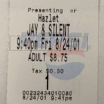Kevin Smith Instagram - I’ve got… 2 TICKETS TO PARADISE! #ThatKevinSmith #dogma #jayandsilentbobstrikeback #movietickets #movieticket #stubs #ticketstub #ticketstubs