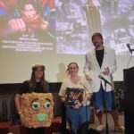 Kevin Smith Instagram - With a little Luck, you’ll stop dragon your feet and come see a show at @smodcastlecinemas - Where the Movies Come to Play! This weekend, we watched @barbiethemovie on Friday, celebrated my 53rd birthday on Saturday with a live reading of my old @superman Lives script as performed by me, @austinzajur, @harleyquinnsmith, @odblues7, @mingchen37, @michaelzapcic, and @siobhansbeard, and screened 80’s classic #theneverendingstory on Sunday with special guests The Empress herself @tamistronach_ and #falkor! Thank you to everyone who attended any of the #smodcastle shows (especially those that suffered through a long auction before #supermanlives)! You can come to the Castle for The Movies That Made me on Sunday nights in August as well as Eddie Murphy Mondays, but the next big event that just went on sale is #chasingamy with @joeylaurenadams! Tickets available at the link in my bio! (Photos by @ginamz831, @ryancervasio, and @mingchen37!) #KevinSmith