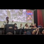 Kevin Smith Instagram - With a little Luck, you’ll stop dragon your feet and come see a show at @smodcastlecinemas - Where the Movies Come to Play! This weekend, we watched @barbiethemovie on Friday, celebrated my 53rd birthday on Saturday with a live reading of my old @superman Lives script as performed by me, @austinzajur, @harleyquinnsmith, @odblues7, @mingchen37, @michaelzapcic, and @siobhansbeard, and screened 80’s classic #theneverendingstory on Sunday with special guests The Empress herself @tamistronach_ and #falkor! Thank you to everyone who attended any of the #smodcastle shows (especially those that suffered through a long auction before #supermanlives)! You can come to the Castle for The Movies That Made me on Sunday nights in August as well as Eddie Murphy Mondays, but the next big event that just went on sale is #chasingamy with @joeylaurenadams! Tickets available at the link in my bio! (Photos by @ginamz831, @ryancervasio, and @mingchen37!) #KevinSmith