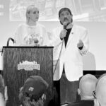 Kevin Smith Instagram - With a little Luck, you’ll stop dragon your feet and come see a show at @smodcastlecinemas - Where the Movies Come to Play! This weekend, we watched @barbiethemovie on Friday, celebrated my 53rd birthday on Saturday with a live reading of my old @superman Lives script as performed by me, @austinzajur, @harleyquinnsmith, @odblues7, @mingchen37, @michaelzapcic, and @siobhansbeard, and screened 80’s classic #theneverendingstory on Sunday with special guests The Empress herself @tamistronach_ and #falkor! Thank you to everyone who attended any of the #smodcastle shows (especially those that suffered through a long auction before #supermanlives)! You can come to the Castle for The Movies That Made me on Sunday nights in August as well as Eddie Murphy Mondays, but the next big event that just went on sale is #chasingamy with @joeylaurenadams! Tickets available at the link in my bio! (Photos by @ginamz831, @ryancervasio, and @mingchen37!) #KevinSmith