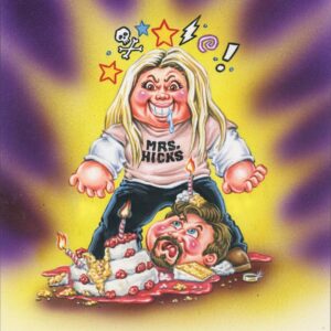 Kevin Smith Instagram - The good folks at @topps put me in the Garbage! At the @moobyspopup all weekend, we were selling the Askewniverse @officialgarbagepailkids card set like crazy! Since he collected #garbagepailkids when he was a youngster, @jaymewes nearly rolled a tear seeing @jayandsilentbob depicted in the #gpk style! But if you weren’t at @comic_con, don’t worry: you can snag a box at the #topps website right now! People were already flipping these on @ebay for double the price, so get yours today, before they’re all gone! #KevinSmith