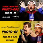 Kevin Smith Instagram - The @moobyspopup returns to San Diego for @comic_con! Like last year, we’re taking over @tinroofsandiego for 3 days of food and fun (and if you’re Vegan like me, @UnrealDeli will have you covered)! Wanna eat with us? There’s a link in my bio to make reservations! Come shop in our pop-up store or hit the bar at night for live music at #moobysafterdark! Sadly, all the tickets to the #jayandsilentbobgetold, #hollywoodbabbleon and #fatmanbeyond live shows sold out (courtesy of pre-sales to #thatkevinsmithclub members). But you can still join me, @jaymewes, @ralphgarman & @marcbernardin for photo ops during the Con at the Tin Roof! Links to photo ops reservations are also in my bio above! I won’t be doing a Hall H panel this year, which means the #moobyspopup is the only place to see me! And you gotta eat to stay alive during #comiccon, so come sustain yourself with a #moobys meal at Tin Roof and shop ‘til you drop while you’re there! (Amazing art by @thedarknatereturns!) #KevinSmith