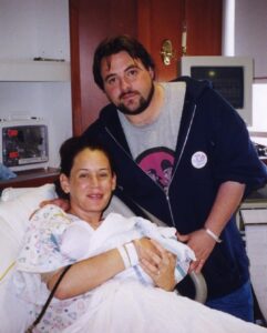 Kevin Smith Instagram - HAPPY BIRTHDAY, @harleyquinnsmith! 24 years ago, you sprang forth from the guts of @jenschwalbach like that scene in “Alien” and my then-already-wonderful life somehow got even better! It’s fitting that we named you after a cartoon character - because you have truly animated my world! I love you, Kiddo! From your @donutfriend, Dad! #KevinSmith #harleyquinnsmith #birthday