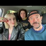 Kevin Smith Instagram - For Father’s Day, I took my only begotten child @harleyquinnsmith to see @sweeneytoddbway! It wasn’t life imitating art so much as life imitating a movie I made 20 years ago, with me being #benaffleck and Harley standing in for @raquelxcastro. Sweeney has always been my favorite musical - so much so that I’ve seen the show five different times. And this production of the @realsondheim classic was my favorite, with @annaleighashford absolutely crushing it as an hysterical Mrs. Lovett and @joshgroban making a heartbreaking Benjamin Barker. After joining us for some shopping at @mooshoes_nyc and @orchardgrocer and an excellent lunch at @pskitchennyc, future son-in-law @austinzajur skipped the show so Harley and I could Daughter-and-Dad it in seats so close to the stage, I could’ve stolen a meat pie from @gatenm123. Back in the day, my Dad partly parented by sharing with me the media he loved, and I’ve always tried to follow his example by doing the same with my kid. Bringing Harley to Todd was a longtime dream of mine - so checking off this Broadway box made it a meaningful Father’s Day for this particular Mother Fucker. Harley, you’re the best daughter I could ever hope for, Kiddo. Thank you for not only making me a Dad, but for making me the kind of Dad that would’ve made my Father feel like he succeeded. #KevinSmith #harleyquinnsmith #sweeneytodd #austinzajur #fathersday