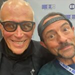 Kevin Smith Instagram - Last weekend I was at @fanexpodallas, where I saw some old friends and met some new ones! 1) The kids from @clerksmovie: #jeffanderson, @rosariodawson, #trevorfehrman & @jayandsilentbob (aka me & @jaymewes). 2) Silent Bob & Buckaroo Banzai: @real_deal_dr_peter_weller & me. 3) Silent Bob & Brodie: @jasonlee & me. 4) Jay, Stingray & Silent Bob: @paulwhausergram from @cobrakaiseries. Paul joined me & Jay for #jayandsilentbobgetold and he was an excellent addition! Hear the show at #thatkevinsmithclub! 5) Darth Maulrats & Silent Bob. 6) An inked fan with #jayandsilentbob on his leg. 7) Silent Bob & Becky: @ahsokaofficial star #rosariodawson. 8) Mallrats Too: me, #jasonlee & #jasonmewes. 9) Me & Silent Bob. 10) #jaymewes drew this dick chart at my signing table to size up me, him, and his newborn son Lucien. Clearly, I’m at a deficit. Does this look like a good time? If you think so, then join me & my friends at @theastronomicon in Livonia #michigan THIS WEEKEND! #KevinSmith #dallasfanexpo #fanexpodallas