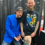 Kevin Smith Instagram - Last weekend I was at @fanexpodallas, where I saw some old friends and met some new ones! 1) The kids from @clerksmovie: #jeffanderson, @rosariodawson, #trevorfehrman & @jayandsilentbob (aka me & @jaymewes). 2) Silent Bob & Buckaroo Banzai: @real_deal_dr_peter_weller & me. 3) Silent Bob & Brodie: @jasonlee & me. 4) Jay, Stingray & Silent Bob: @paulwhausergram from @cobrakaiseries. Paul joined me & Jay for #jayandsilentbobgetold and he was an excellent addition! Hear the show at #thatkevinsmithclub! 5) Darth Maulrats & Silent Bob. 6) An inked fan with #jayandsilentbob on his leg. 7) Silent Bob & Becky: @ahsokaofficial star #rosariodawson. 8) Mallrats Too: me, #jasonlee & #jasonmewes. 9) Me & Silent Bob. 10) #jaymewes drew this dick chart at my signing table to size up me, him, and his newborn son Lucien. Clearly, I’m at a deficit. Does this look like a good time? If you think so, then join me & my friends at @theastronomicon in Livonia #michigan THIS WEEKEND! #KevinSmith #dallasfanexpo #fanexpodallas