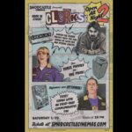 Kevin Smith Instagram – JANUARY 20th at @smodcastlecinemas!
Come to the movies in your pajamas! Spend the night eating popcorn and watching the @clerksmovie Trilogy with the dumbass director who saw it all! It’s CLERKS: OPEN ALL NIGHT 2!
The first time we did it was so nice that we’re doin’ it twice (or again)! Celebrate the 30th Anniversary of Clerks’ Sundance premiere at Silent Bob’s cinema! Intros before and Q&A’s after with Kev and friends! See the Clerks saga a mere mile from iconic @quickstopgroceries! You ARE supposed to be there that day (and night)! But if you can’t make it to see me at the movie marathon, come to the Castle for one of my other January events:
– #Smauction on January 6th!
– Zack & Miri’s 15th on January 6!
– Batman Returns on January 21!
Get tickets at the #smodcastlecinemas website link in my bio! Awesome art, as always, by @thedarknatereturns! #KevinSmith