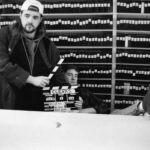 Kevin Smith Instagram - Yesterday was the 29th anniversary of the theatrical release of my first flick, Clerks! So now, Clerks is older than the entire cast and crew were when we made Clerks. And the flick is leaving it’s 20’s soon: in January, it will be the 30th anniversary of Clerks debuting at the #sundancefilmfestival. Thank you to everyone who has ever, as the kids say, fucked with our l’il black & white movie! On a related note, @originalfunko is releasing @clerksmovie Pops, featuring new versions of old favorites @jayandsilentbob as well as the #funkopop debuts of Dante, Randal and Elias! #KevinSmith #clerks #clerks3