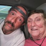 Kevin Smith Instagram - After #cruiseaskew docked, I stayed in Florida with my Mom for a few days. Do you see any resemblance between us? #KevinSmith #mom