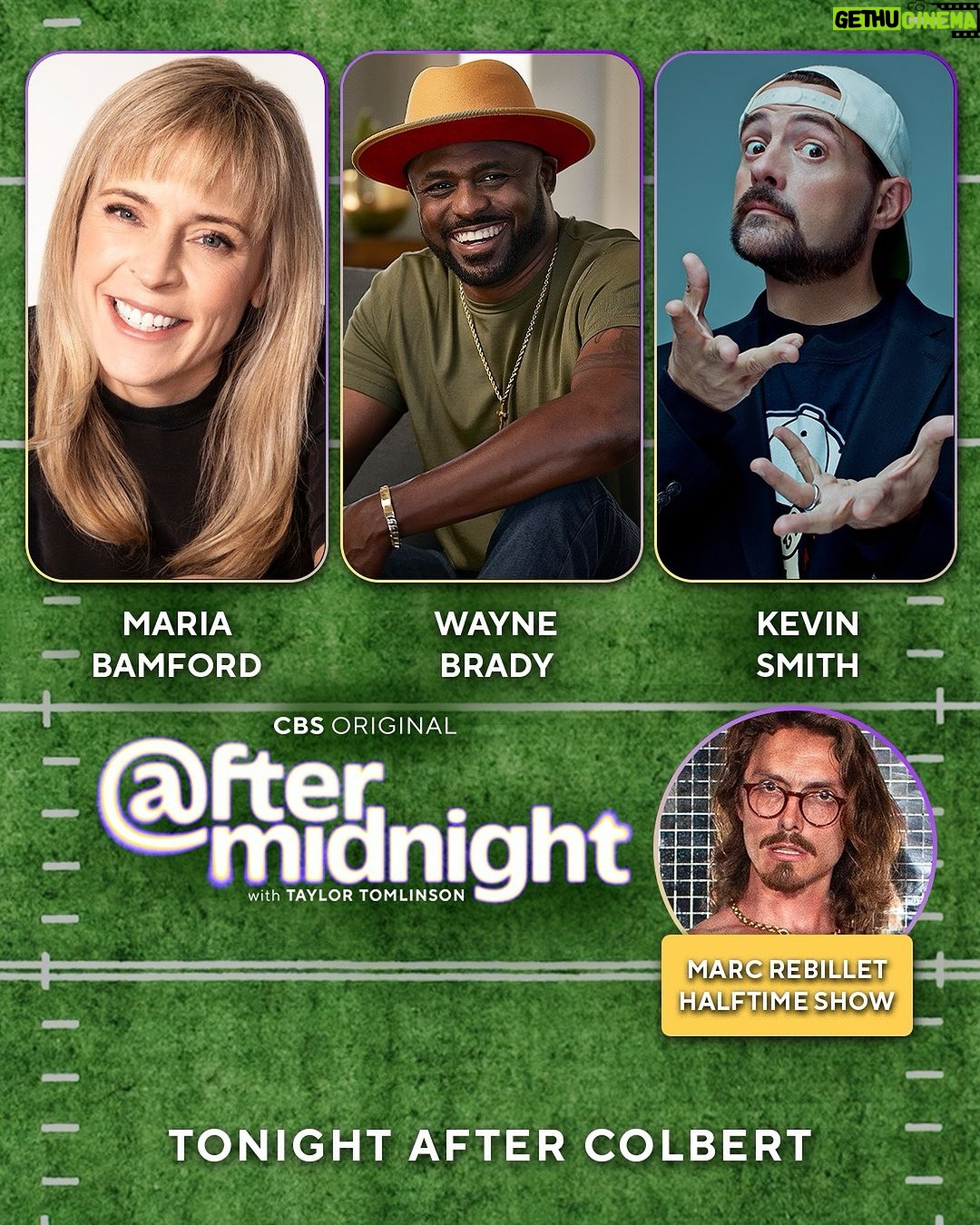 Kevin Smith Instagram - without a doubt the greatest panel of all time #SuperBowl #SBLVIII