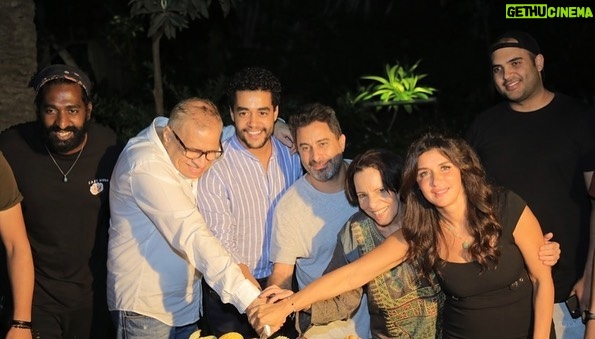 Khaled Anwar Instagram - من كواليس فيلم #قمر_١٤ الان بجميع دور العرض