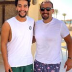 Khaled Anwar Instagram - Elsakka ❤️ #أحمد_السقا #خالد_انور