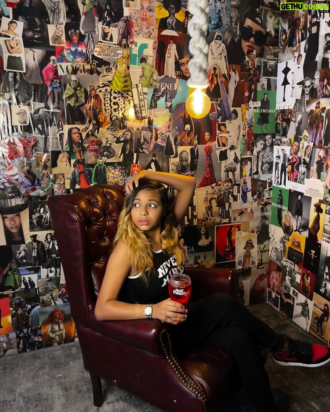 Khamyra Sykes Instagram - 🥤❤️🤞🏽 #onlywithcocacolafreestyle @cocacolafreestyle_us #ad Atlanta, Georgia