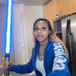 Khamyra Sykes Instagram - Can’t wait to watch the season finale of the new Obi Won series on Disney+ @disneyplus @starwars
