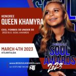 Khamyra Sykes Instagram - The 2023 #bosoulawards will honor @queenkhamyra 🔵🥂🏆 🟢 Watch Live @ntitvnetwork 📺 📍 Date: MARCH 4th 📍 City: ATLANTA,GA 🔴 For Tickets: 🎫 www.BOSOULAWARDS.com 🔴 Table Reservations: ☎️ Text (Table) 678-879-8473 🔴 Vendor Information ℹ️ Text (Vendor) 678-879-8473 #blackonlyllc #atlanta #awards