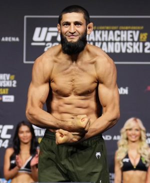 Khamzat Chimaev Instagram - Tomorrow 👊🏼💥