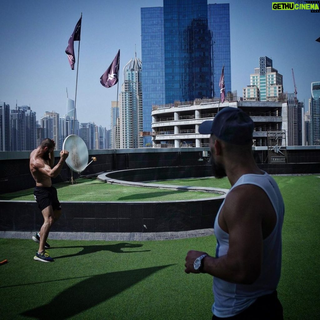 Khamzat Chimaev Instagram - 👊🏼💥 Dubai, UAE