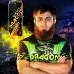 Khamzat Chimaev Instagram - @dragon_drink 👊🏼💥🥇