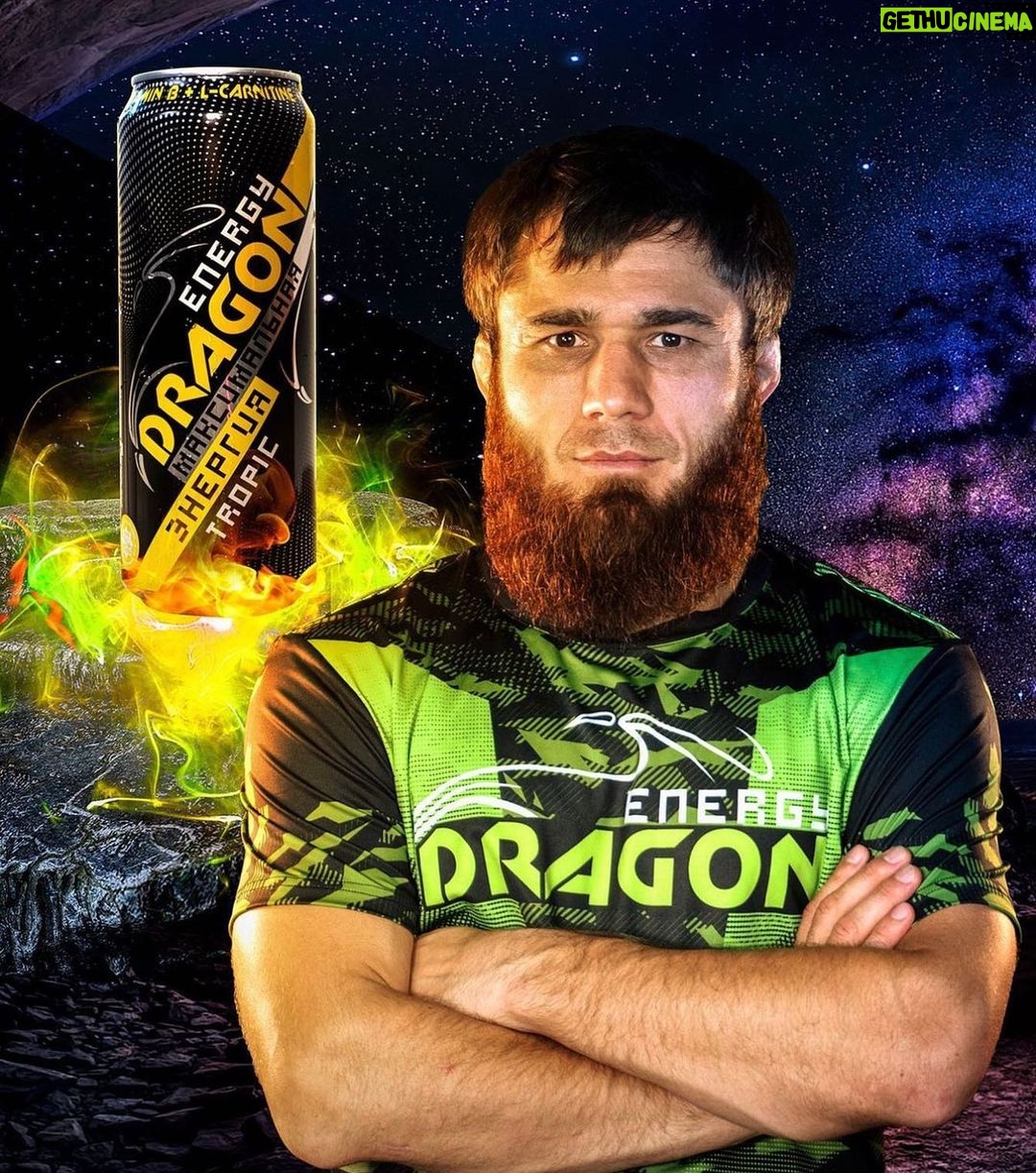 Khamzat Chimaev Instagram - @dragon_drink ππΌπ₯π₯