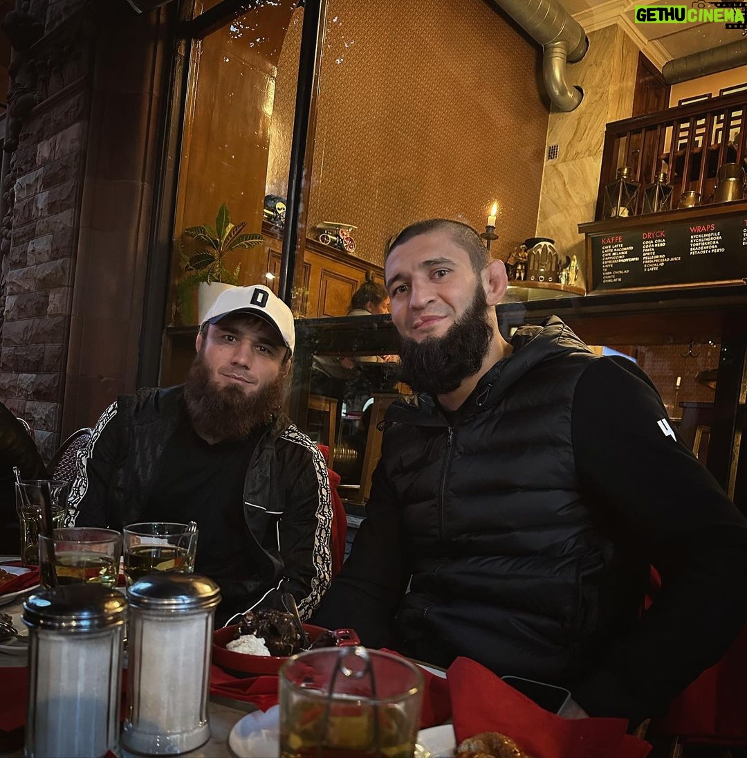 Khamzat Chimaev Instagram - @dudaevmma ВОИН 🦾 Stockholm, Sweden