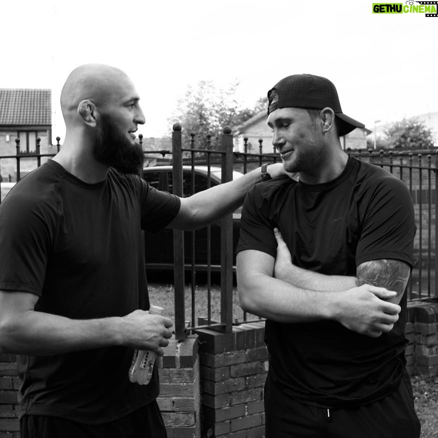 Khamzat Chimaev Instagram - @darrentillofficial BROTHER 🦾 Liverpool, United Kingdom