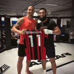 Khamzat Chimaev Instagram - @iamzlatanibrahimovic 🤝🥇 Stockholm, Sweden