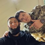 Khamzat Chimaev Instagram - @dustum Брат ☝🏼🦾 Dubai - دبى