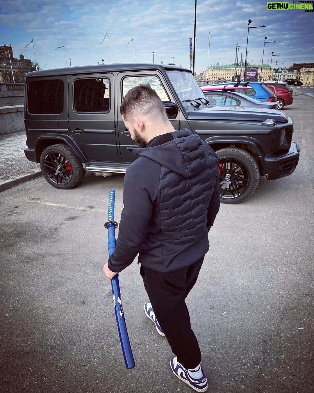 Khamzat Chimaev Instagram - The last samurai 🥷🏼 Stockholm, Sweden