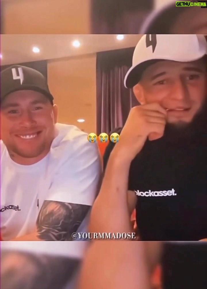Khamzat Chimaev Instagram - @darrentillofficial 🤝😁💯