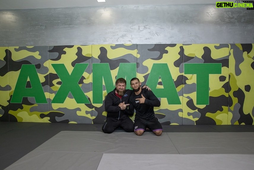 Khamzat Chimaev Instagram - АХМАТ СИЛА 💪🏼 Grozny