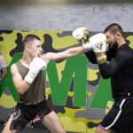 Khamzat Chimaev Instagram - Братская рубка 👊🏼💥😁💥 @dustum @dustumjr @za_kadyrova_k209ra Grozny