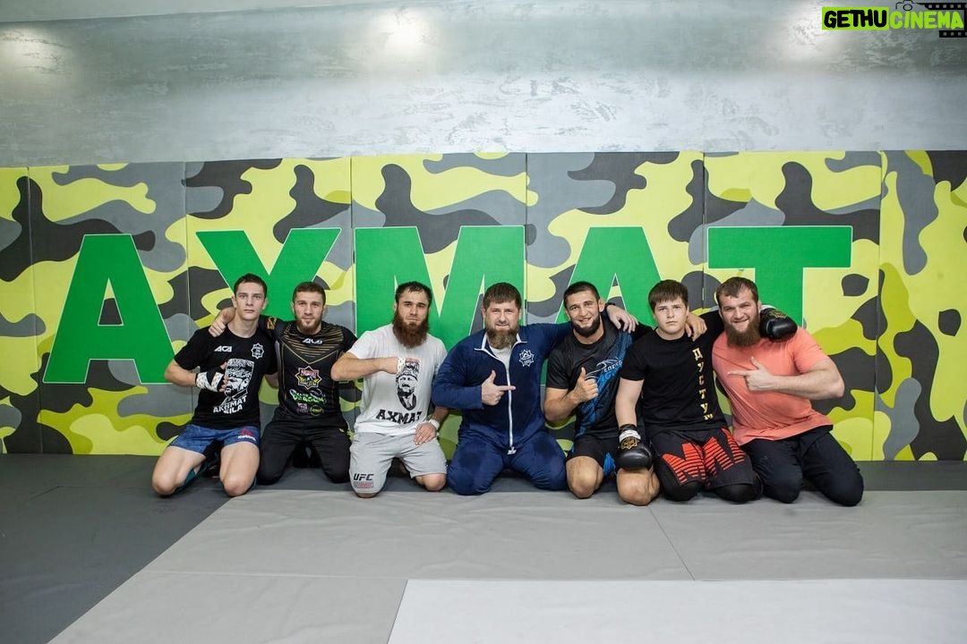 Khamzat Chimaev Instagram - АХМАТ СИЛА ☝🏼🤝🥇 Grozny