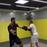Khamzat Chimaev Instagram - @dudaevmma Следующий спарринг с борьбой будет 🤣