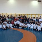 Khamzat Chimaev Instagram - Сегодня к нам в школу имени братьев Сайтиевых в город Хасавюрт приехали дорогие гости, лучшие бойцы ММА и ЮФС Хамзат Чимаев @khamzat_chimaev ,Иса Исаков @issa_isakov , Расул Албасханов @rasul_albaskhanov , заслуженный тренер России и Азербайджана Зелимхан Гусейнов @zelimkhan_huseynov , ЗТР Муса Сайдулбаталов, судья международной категории Ибрагим Таймасханов @ibragim_taimasxanov , заслуженные мастера спорта и мастера спорта международного класса Расул Джукаев, Ахмед Чакаев @chakaev65 , Разамбек Жамалов @zhamalov_razambek , Муслим Садулаев @muslim__57 и многие другие. Замечательно провели время и тренировку, пообщались в зале и за столом. Для всего города Хасавюрта и всей борцовской общественности это стало большим праздником. Наши чемпионы дали наставления юным спортсменам, рассказали, как они достигли таких высот. Мне было приятно находиться в кругу этих достойных и мужественных молодых людей, вместе с Адамом Сайтиевым и нашими тренерами, известными борцами дали несколько советов нашим бойцам, которые им должны помочь в их спортивной карьере. Хочу выразить слова благодарности нашему брату Хамзату за его человеческие качества в первую очередь и за то, что он радует нас своими победами и высокими результатами, оставаясь при этом очень мужественным, трудолюбивым и добропорядочным человеком! Дала аьтто бойла!