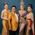 Khemanit Jamikorn Instagram – #แพนแพนผ้าไทย กับ @finaleweddingstudio_co.ltd และ พี่ๆที่รัก ดีใจที่ได้มีโอกาสเป็นส่วนหนึ่งของโชว์ค่ะ💚💛🧡❤️🩷🩵💙💜🤍💖
.
.
.
#panpanworkmode 👱🏼♀️☺️✌🏻