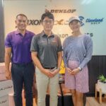 Khemanit Jamikorn Instagram - Good Friends , Good fellow @srixonthailand 🩷 . . . Very nice to meet everyone ka. 🙏🏻🩷🪽 ขอบคุณพี่แอลนะคะ🙏🏻😚 #panpancakelovegolf ⛳️ @saksoonthorn_rise