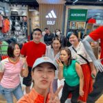 Khemanit Jamikorn Instagram - Get ready for the big game 😙⛳️🏌🏻‍♀️ ฝีมือกำลังมา แต่ตอนนี้อุปกรณ์ พร้อมมากกกกกค่า !!!! 🩷🩷🩷🩷🩷🩷🩷 . . . ดีใจได้เจอพี่ปู และ พี่นู ค่า ขอบคุณนะคะ 🙏🏻 #nonstopgolfgang #panpancakelovegolf ⛳️ @adidasgolf #adidasgolf #adidasgolfthailand