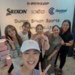 Khemanit Jamikorn Instagram - Good Friends , Good fellow @srixonthailand 🩷 . . . Very nice to meet everyone ka. 🙏🏻🩷🪽 ขอบคุณพี่แอลนะคะ🙏🏻😚 #panpancakelovegolf ⛳️ @saksoonthorn_rise