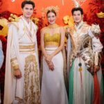 Khemanit Jamikorn Instagram - 108ปี ตรุษจีนปากน้ำโพ มากับจุฬาเฮิร์บค่ะ ครั้งแรกที่ได้มีโอกาสเห็นประเพณีตรุษจีนที่งดงาม และได้ร่วมขบวนแห่ที่ยิ่งใหญ่ของจังหวัดนครสวรรค์ค่ะ 🪭❤️🌤️ 🙏🏻 เป็นเกียรติมากๆๆค่ะ 💛🧡❤️🩷🪭🧧 . . . #108ปีสีสันแห่งศรัทธา @julaherb 🩷🪭 #ปีมังกรทอง #ราชินีหงษ์สวรรค์ @powerthanat @nun_sunday27 @memories__traveler @chaisiri_stylist @ty_nueng 💕💕💕 นครสววรรค์