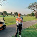 Khemanit Jamikorn Instagram - 𝑮𝒐𝒍𝒇 𝒕𝒊𝒎𝒆 = 𝑭𝒂𝒎𝒊𝒍𝒚 𝒕𝒊𝒎𝒆 ⛳️🏌🏻‍♀️🌤️ 💕 . . . #panpangolffamily #nonstopgolfgang 😉🩷⛳️😙✌🏻🧡 #panpancakeluvgolf