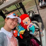 Khemanit Jamikorn Instagram - 𝑮𝒐𝒍𝒇 𝒕𝒊𝒎𝒆 = 𝑭𝒂𝒎𝒊𝒍𝒚 𝒕𝒊𝒎𝒆 ⛳️🏌🏻‍♀️🌤️ 💕 . . . #panpangolffamily #nonstopgolfgang 😉🩷⛳️😙✌🏻🧡 #panpancakeluvgolf